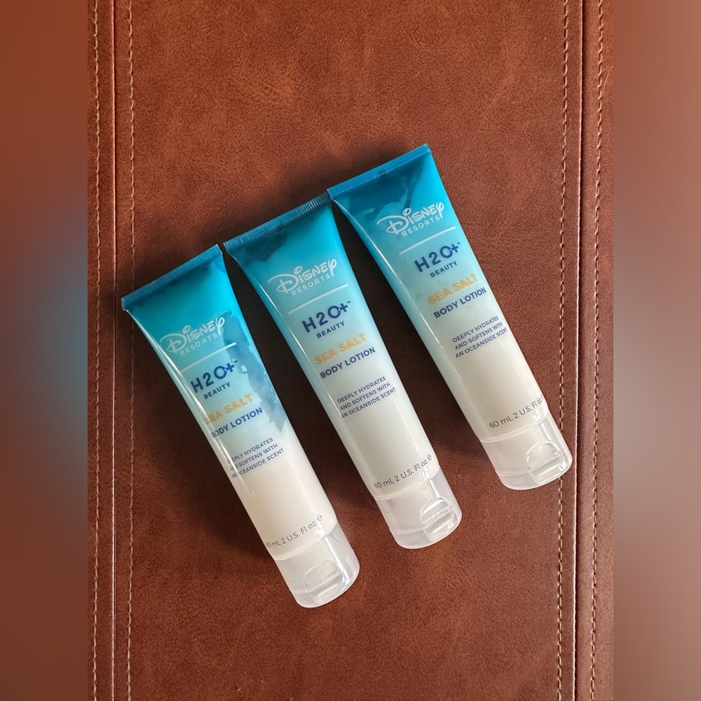 Bundle of 3 Discontinued Disney H2O+ Sea Salt Lotions